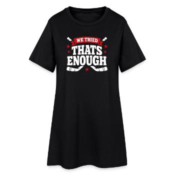 Ligue de la Bière Hockey Humour des joueurs drôles de hockey - Robe T-shirt Femme - noir - Devant