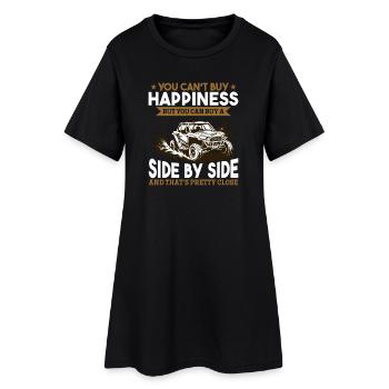 UTV Tout-Terrain Boy Men 4 Wheels Side by Side - Robe T-shirt Femme - noir - Devant
