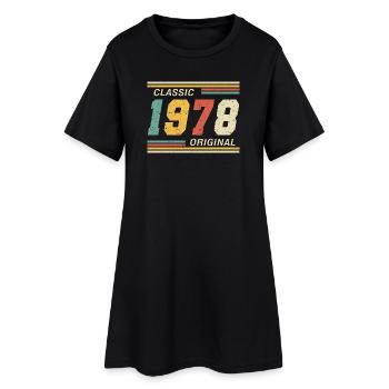 Classique 1978 original 1978 - Robe T-shirt Femme - noir - Devant