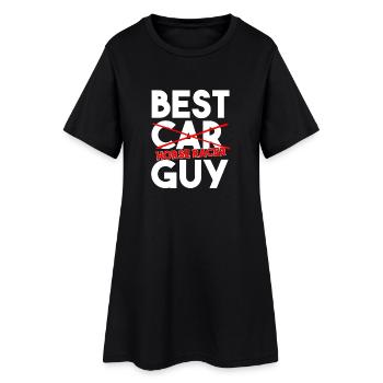 Meilleure typographie du meilleur homme de course de chevaux - Robe T-shirt Femme - noir - Devant