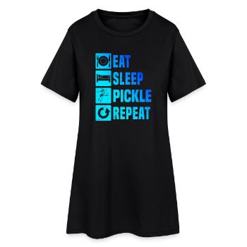 Cadeau pour les fans de pickleball pour les fans de Pickleball - Robe T-shirt Femme - noir - Devant