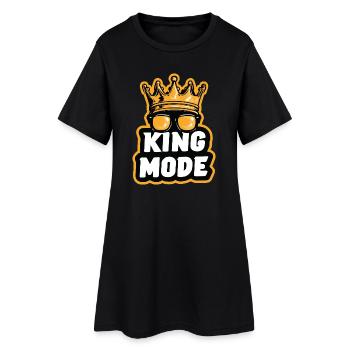 T-shirt drôle du Roi des Échecs pour hommes - Robe T-shirt Femme - noir - Devant