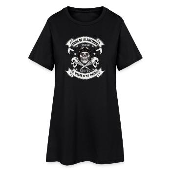Sons of Alzheimer Where is my bike?  - Frauen T-Shirt-Kleid - Schwarz - Vorne