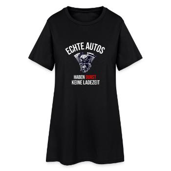 Lustiges Geschenk für Verbrenner Fans - Frauen T-Shirt-Kleid - Schwarz - Vorne