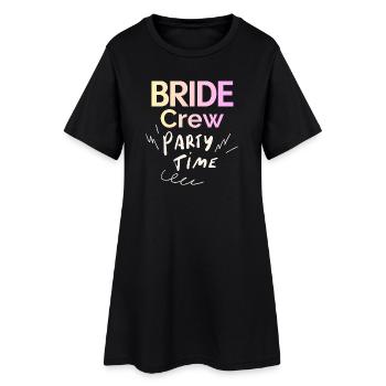 Équipage de la mariée - Robe T-shirt Femme - noir - Devant