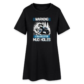 UTV Off Road 4 Wheeler Side by side - Women’s T-Shirt Dress - black - Front