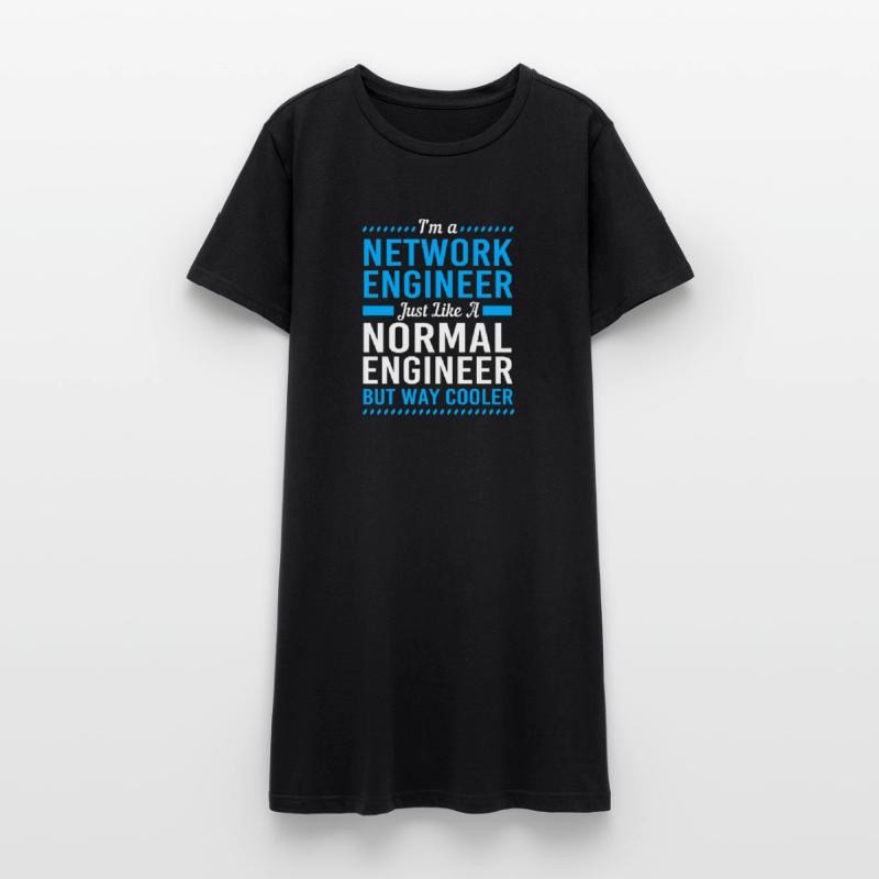 Network Computer Scientist Programmer Admin Women’s T-Shirt Dress