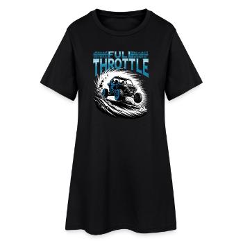 UTV Off Road 4 Wheeler Side by side - Women’s T-Shirt Dress - black - Front