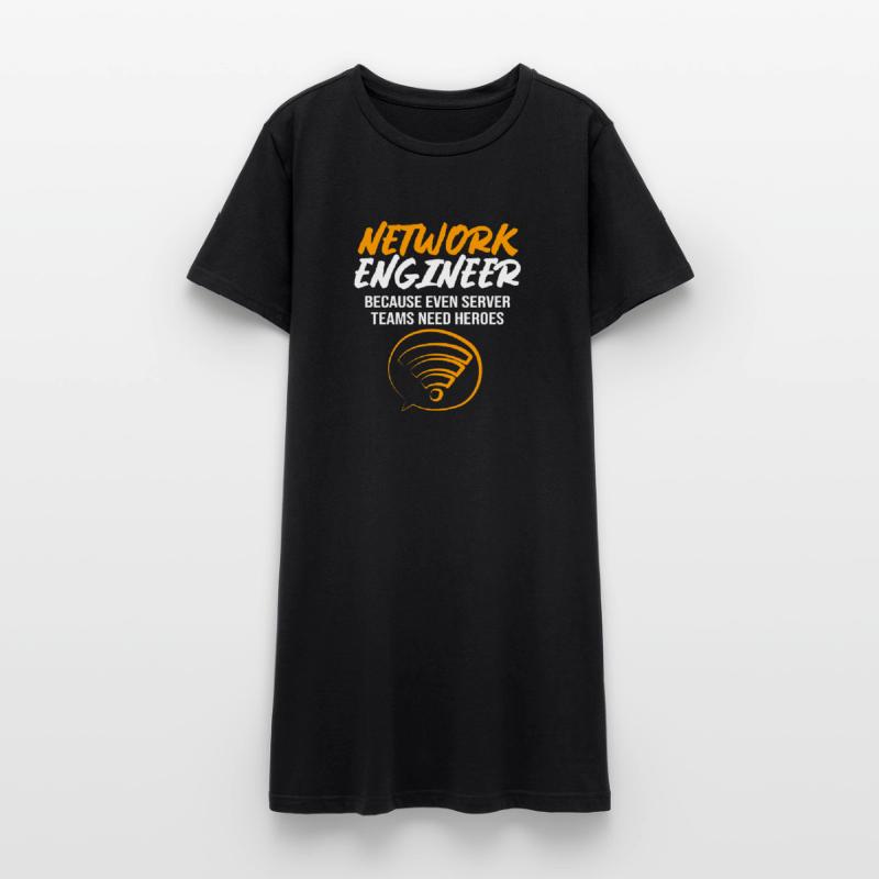 Network Computer Scientist Programmer Admin Women’s T-Shirt Dress