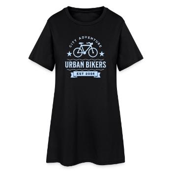Urban bikers estimé en 2026 - Robe T-shirt Femme - noir - Devant