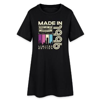 Vintage, 1996, Anniversaire, Cadeau, Rétro - Robe T-shirt Femme - noir - Devant
