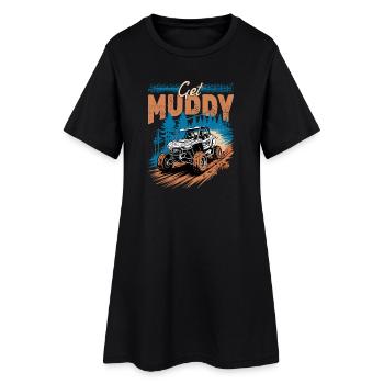 UTV Off Road 4 Wheeler Side by side - Women’s T-Shirt Dress - black - Front