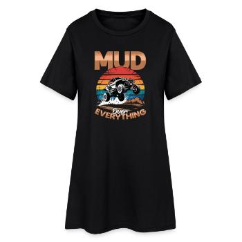 UTV Off Road 4 Wheeler Side by side - Women’s T-Shirt Dress - black - Front