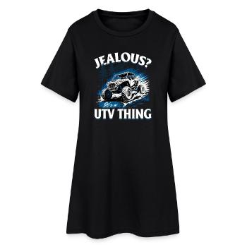 UTV Off Road 4 Wheeler Side by side - Women’s T-Shirt Dress - black - Front