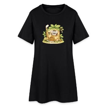 Forest House Koala Adventure - Women’s T-Shirt Dress - black - Front