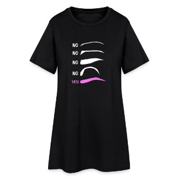 Cosmeticienne de microblading maquillage - Robe T-shirt Femme - noir - Devant