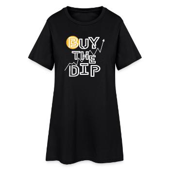 Achetez le dip ! - Robe T-shirt Femme - noir - Devant