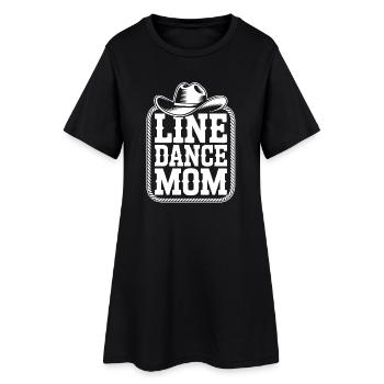 Maman de danse occidentale - Robe T-shirt Femme - noir - Devant