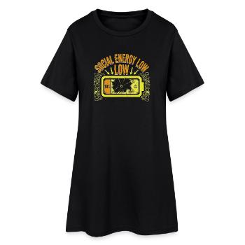 Social Pressure - Women’s T-Shirt Dress - black - Front