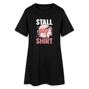 Équitation Amateurs de chevaux Écuries à cheval Chevaux - Robe T-shirt Femme - noir - Devant