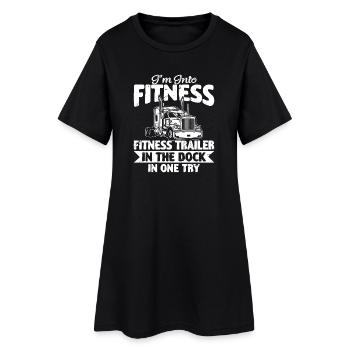 Fitness Truck Dock Challenge Trucker - Women’s T-Shirt Dress - black - Front