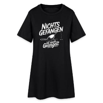 Angel Spruch lustig - Frauen T-Shirt-Kleid - Schwarz - Vorne
