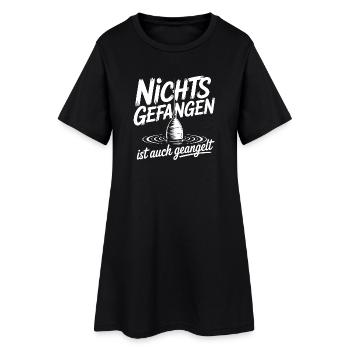 Angel Spruch lustig - Frauen T-Shirt-Kleid - Schwarz - Vorne