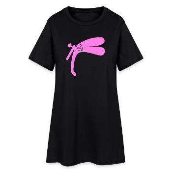 Gynécologie du spéculum Gynécologie - Robe T-shirt Femme - noir - Devant