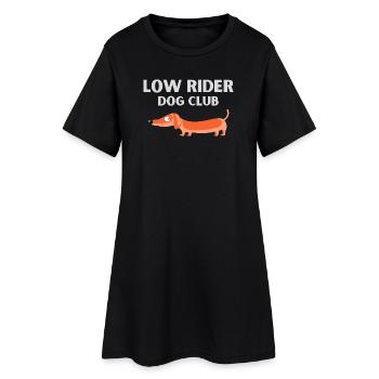 Club canin Teckel - Robe T-shirt Femme - noir - Devant