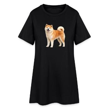 Akita Inu ore - Women’s T-Shirt Dress - black - Front