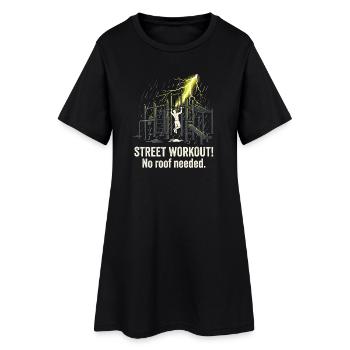 Calisthenics Street Workout - Women’s T-Shirt Dress - black - Front
