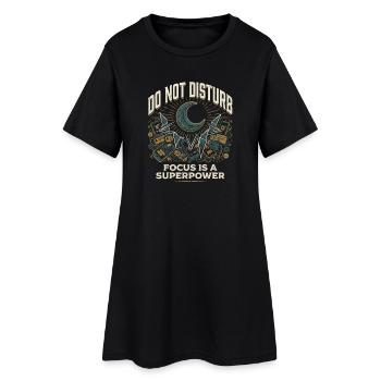 Focus Expert - Women’s T-Shirt Dress - black - Front