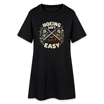 Ferrer n’est pas facile – jardiner pour femmes - Robe T-shirt Femme - noir - Devant