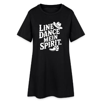 Line Dance Mein Spirit - Robe T-shirt Femme - noir - Devant