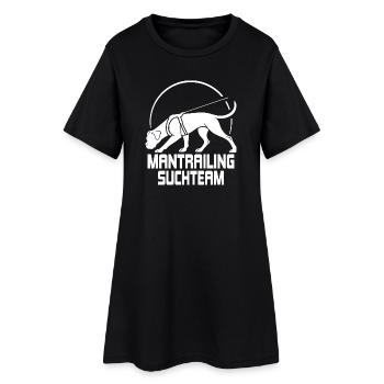 Boxer Mantrailing Search Team Dogs Wilsigns - Robe T-shirt Femme - noir - Devant