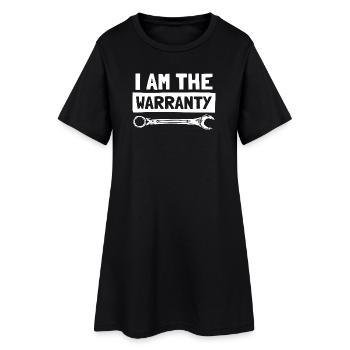 Je suis le gars de la garantie, mec automobile, mécanicien - Robe T-shirt Femme - noir - Devant