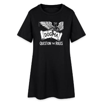 Dogma Flight: Ask the Rules - Women’s T-Shirt Dress - black - Front