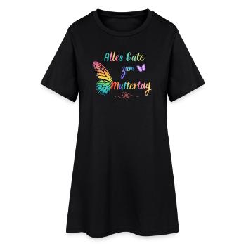 Alles Gute zum Muttertag Geschenk Mama Liebe - Frauen T-Shirt-Kleid - Schwarz - Vorne