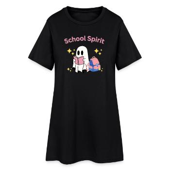 School Spirit Ghost Teacher Halloween - Robe T-shirt Femme - noir - Devant