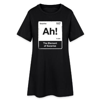 Ah ! Élément de surprise - Projet Hail Mary Fan - Robe T-shirt Femme - noir - Devant