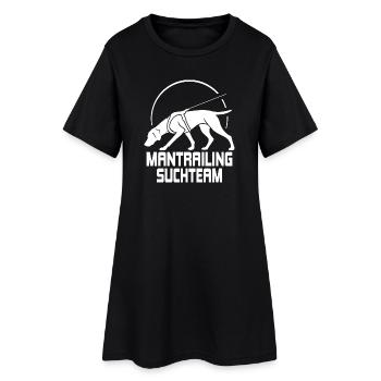 Deutsch Kurzhaar Mantrailing Suchteam Hunde Hund - Frauen T-Shirt-Kleid - Schwarz - Vorne