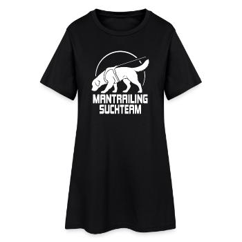 Golden Retriever Mantrailing Team Recherche Chiens Chiens - Robe T-shirt Femme - noir - Devant