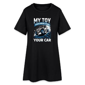 UTV Off Road 4 Wheeler Side by side - Women’s T-Shirt Dress - black - Front