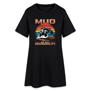 UTV Off Road 4 Wheeler Side by side - Women’s T-Shirt Dress - black - Front