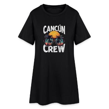 Équipe de Cancun - Robe T-shirt Femme - noir - Devant