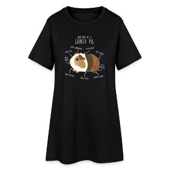 Guinea Pig Anatomy - Women’s T-Shirt Dress - black - Front