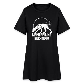 Équipe de recherche de Vissla Mantrailing Chien Wilsigns - Robe T-shirt Femme - noir - Devant
