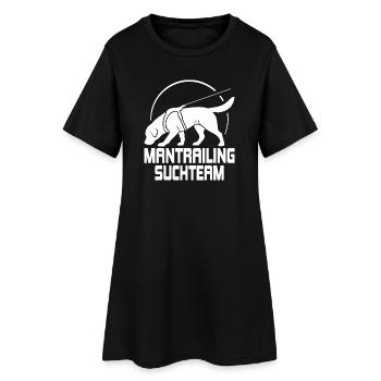 Labrador Mantrailing Équipe de recherche Chiens Dog Wilsley - Robe T-shirt Femme - noir - Devant