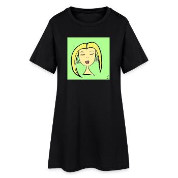 Bez_nazwy_181_202604291339_26166 - Robe T-shirt Femme - noir - Devant