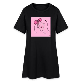 Bez_nazwy_176_202604271822_18467 - Robe T-shirt Femme - noir - Devant